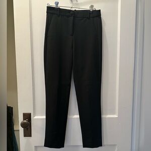 Jcrew High Rise Cameron Work Pant, Color: Black, Size: 2